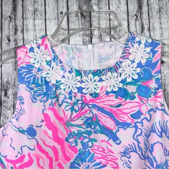 Lilly Pulitzer Little Lilly Classic Shift Dress Viva La Lilly - Picture 3 of 10